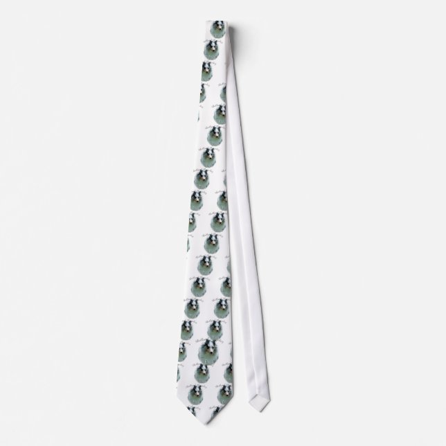 Shetland Sheepdog (merle) Dad 2 Tie (Front)