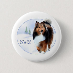 Shetland Sheepdog Noel - Button