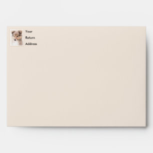 Shetland Sheepdog Puppy Painting Original Dog Art Envelope