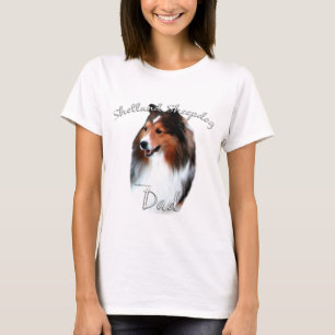 Shetland Sheepdog (sable) Dad 2 T-Shirt