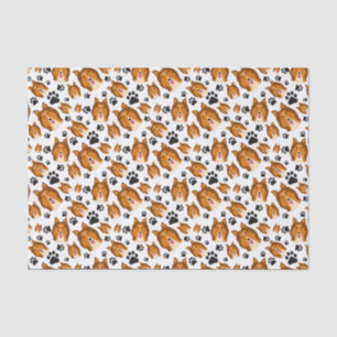 Shetland Sheepdog Scotland Sheltie Dog Puppy Paws Tissue Paper