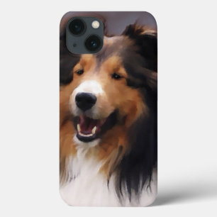 Shetland Sheepdog Sheltie Art Gifts iPhone 13 Case