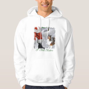 Shetland Sheepdog Sheltie Christmas Gifts Hoodie