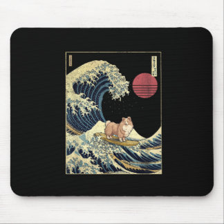 Shetland Sheepdog Sheltie Japanese Kanagawa Wave F Mouse Mat