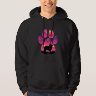 Shetland Sheepdog Sheltie Paw Mom Dad Dog Women M Hoodie