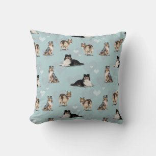 Shetland Sheepdog Shelties  Cushion