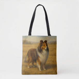 Shetland Sheepdog Tote Bag