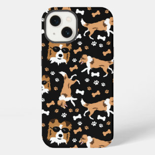 Shetland Sheepdogs Shelties Cute Dog Pattern Case- iPhone 13 Case