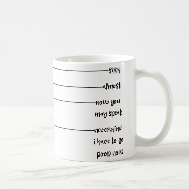 shh almost,now you may speak,nevermind coffee mug (Right)