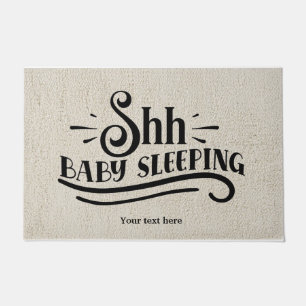 Shh.. Baby Sleeping Doormat