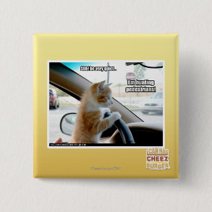 Shh! Be very quiet 15 Cm Square Badge