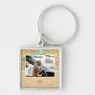 Shh! Be very quiet Key Ring