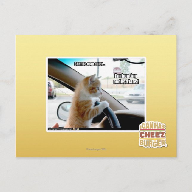 Shh! Be very quiet Postcard (Front)