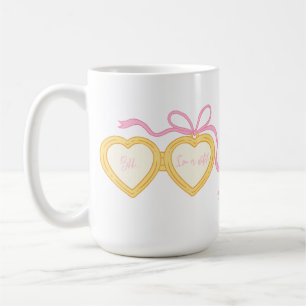 Shh… I’m a Witch Locket Design Cute Pink Magical Coffee Mug