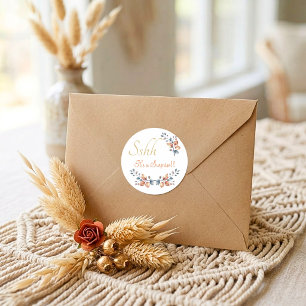 Shh! It's a Surprise Boho Autumn Envelope Seals
