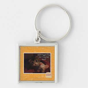 Shh!!! Piggy!! Key Ring