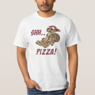 Shh Pizza! Animals Tee T-Shirt Design