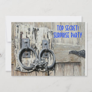 SHH . . . SURPRISE PARTY invitations