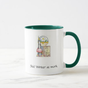Shh! Writer at Work mug