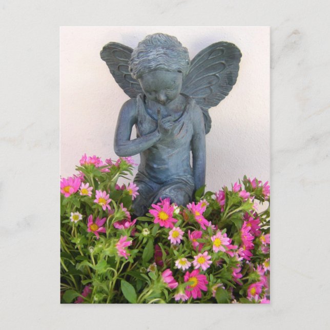 Shhh: Faery at Work Postcard (Front)