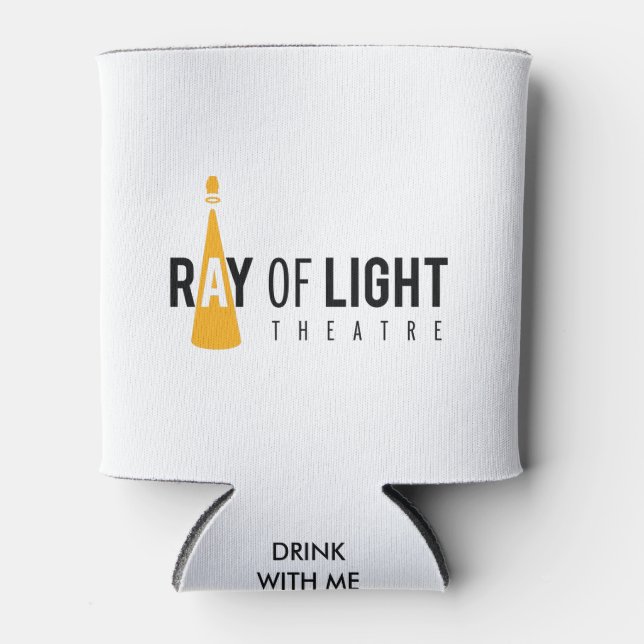 “Shhh, it’s just a La Croix” ROLT Drink Snuggie Can Cooler (Front)