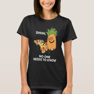 SHHH NOBODY KNOWS NEEDS TO KNOW knows Squid Pineap T-Shirt