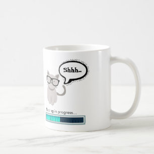 Shhh...Reading in progress Coffee Mug