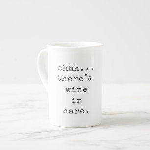 Shhh... there's wine in here Mug