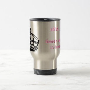 shhh… there's wine in here travel mug