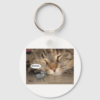 Shhhhhhh... Key Ring