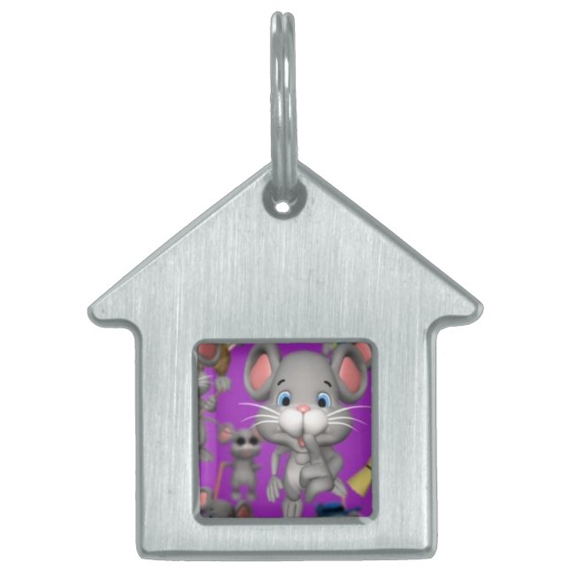 Shhhhhhh Pet Tag (Front)