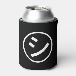 ㋛ Shi Kana Katakana Smiling Emoji / Emoticon Can Cooler
