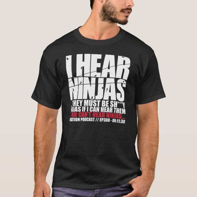 Shi**y Ninjas - Front T-Shirt (Front)