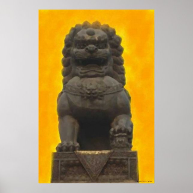 Shi Zi Print (Front)