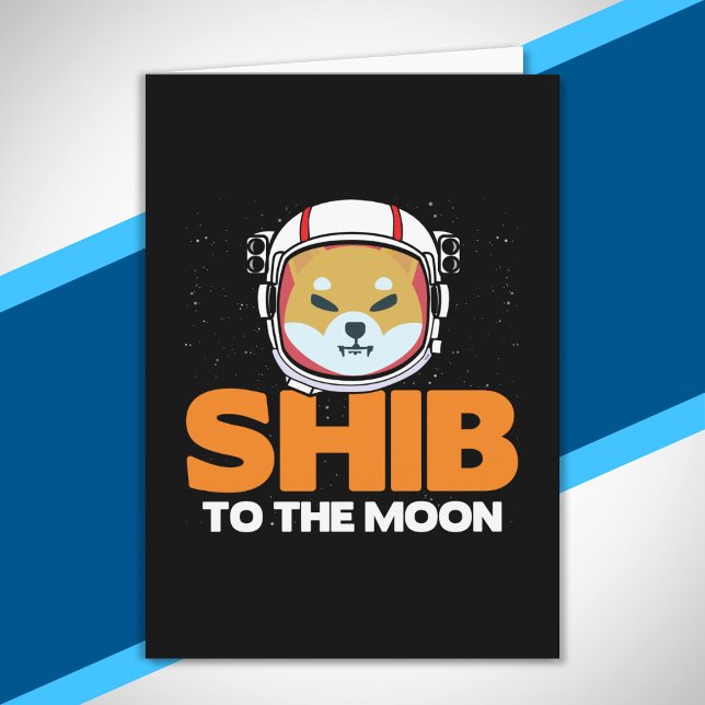 Shib Token Shiba Inu Crypto Meme Coin Moon Dog Card (Creator Uploaded)