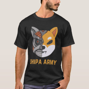 Shiba Army Shiba Inu Coin Crypto Token Cryptocurre T-Shirt