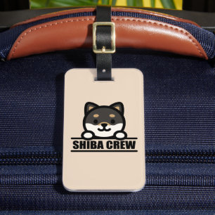 SHIBA CREW - Team Shiba Inu Design Luggage Tag