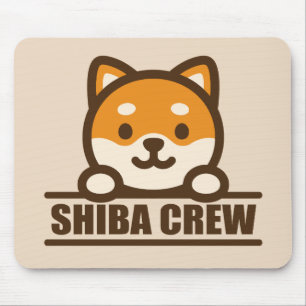 SHIBA CREW - Team Shiba Inu Design Mouse Mat