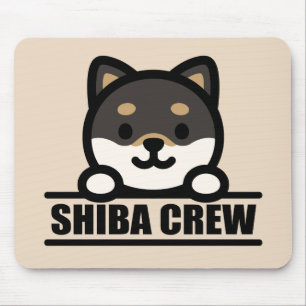 SHIBA CREW - Team Shiba Inu Design Mouse Mat