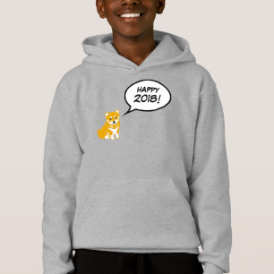 Shiba Dog Year 2018 Toddler Hoddie