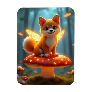 Shiba fairy adventure magnet