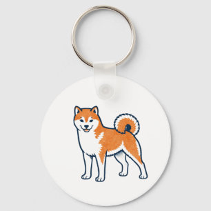 Shiba Inu ー Standing Key Ring