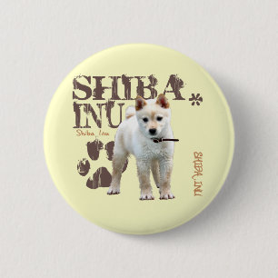 Shiba Inu 6 Cm Round Badge