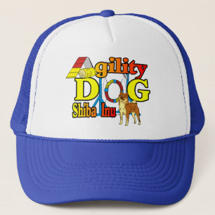 Shiba Inu Agility Trucker Hat