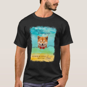 Shiba Inu  Birthday For Kids Teen Adult Love Dog T-Shirt