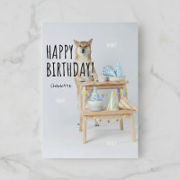Shiba Inu Birthday Unleash the Tail-Wagging