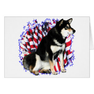 Shiba Inu (blk) Patriot