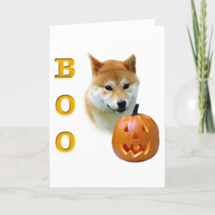 Shiba Inu Boo Card