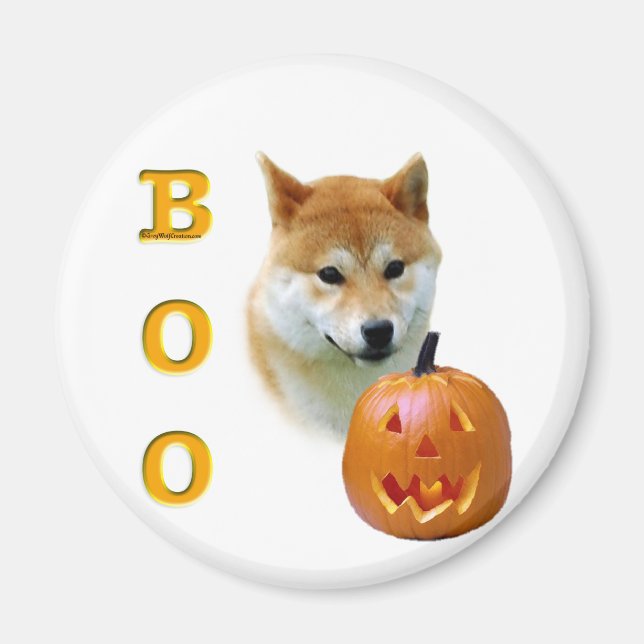 Shiba Inu Boo Magnet (Front)