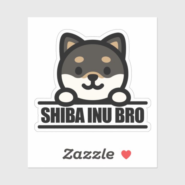 SHIBA INU BRO  - Cool Shiba Inu Brother Design (Sheet)